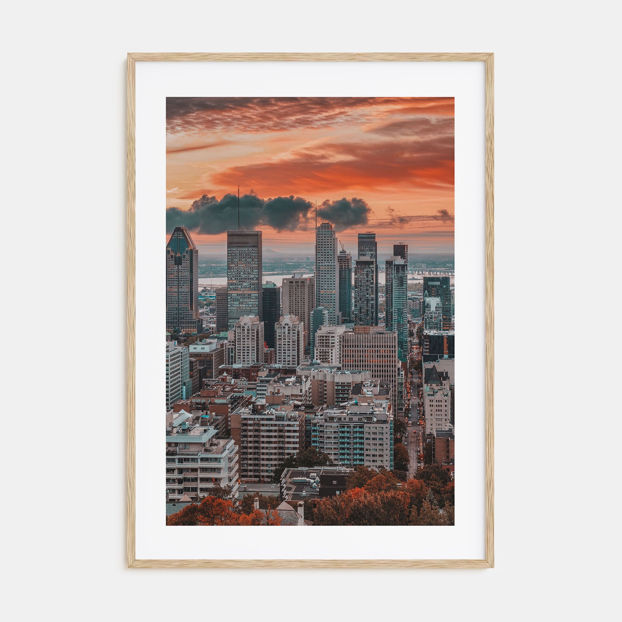 Montreal Photo Color No 3 Poster