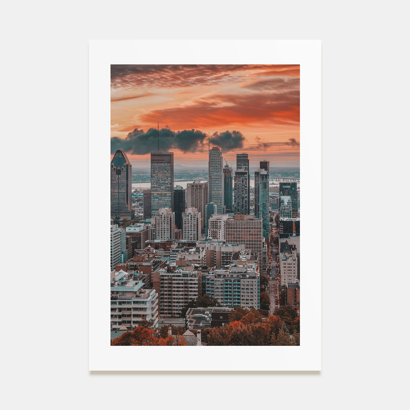 Montreal Photo Color No 3 Poster