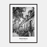 Montreal Portrait B&W No 3 Poster