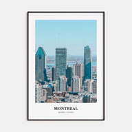 Montreal Portrait Color No 2 Poster