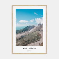 Montserrat, Caribbean Portrait Color Poster