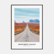 Monument Valley Portrait Color Poster