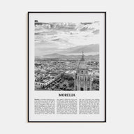 Morelia Travel B&W Poster