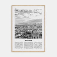 Morelia Travel B&W Poster