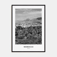 Morocco Portrait B&W Poster