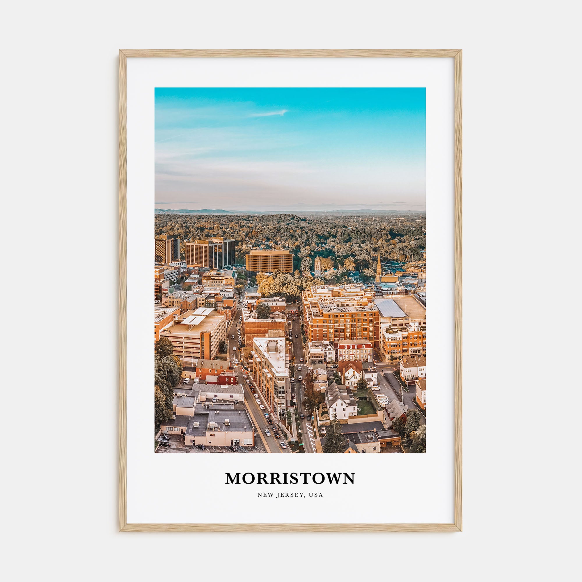 Morristown Portrait Color Poster