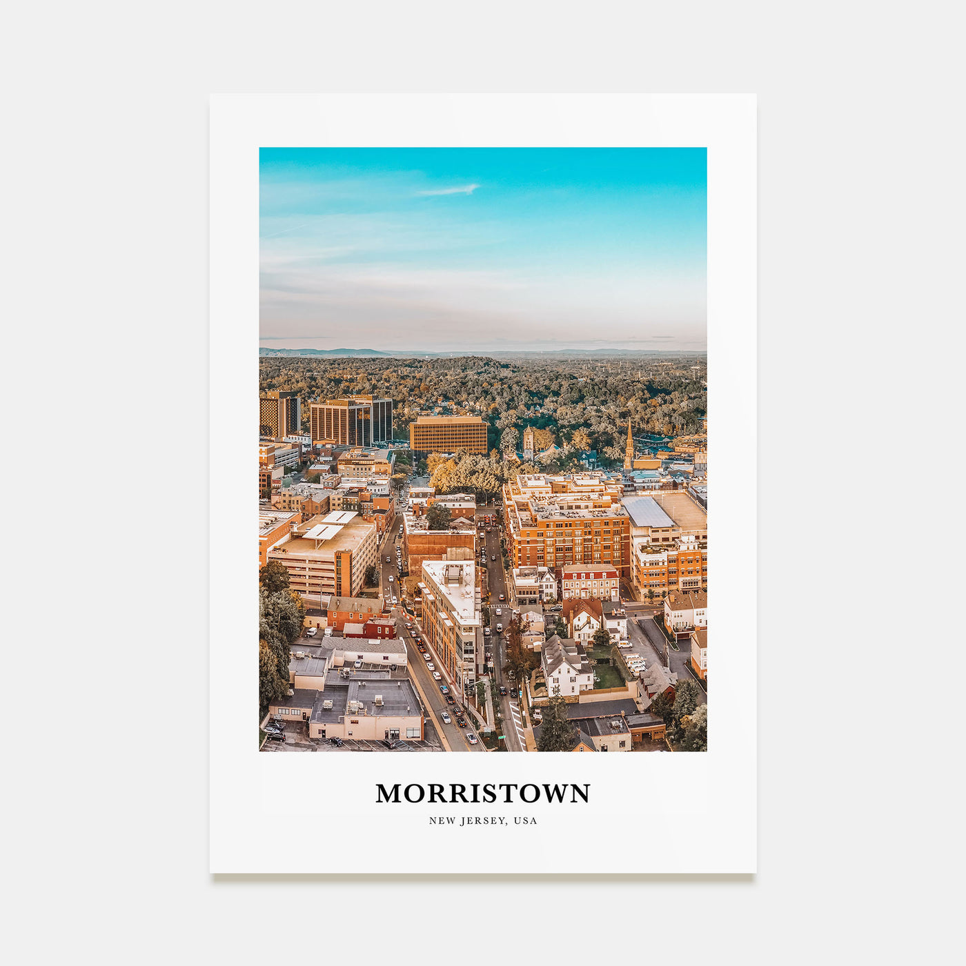 Morristown Portrait Color Poster