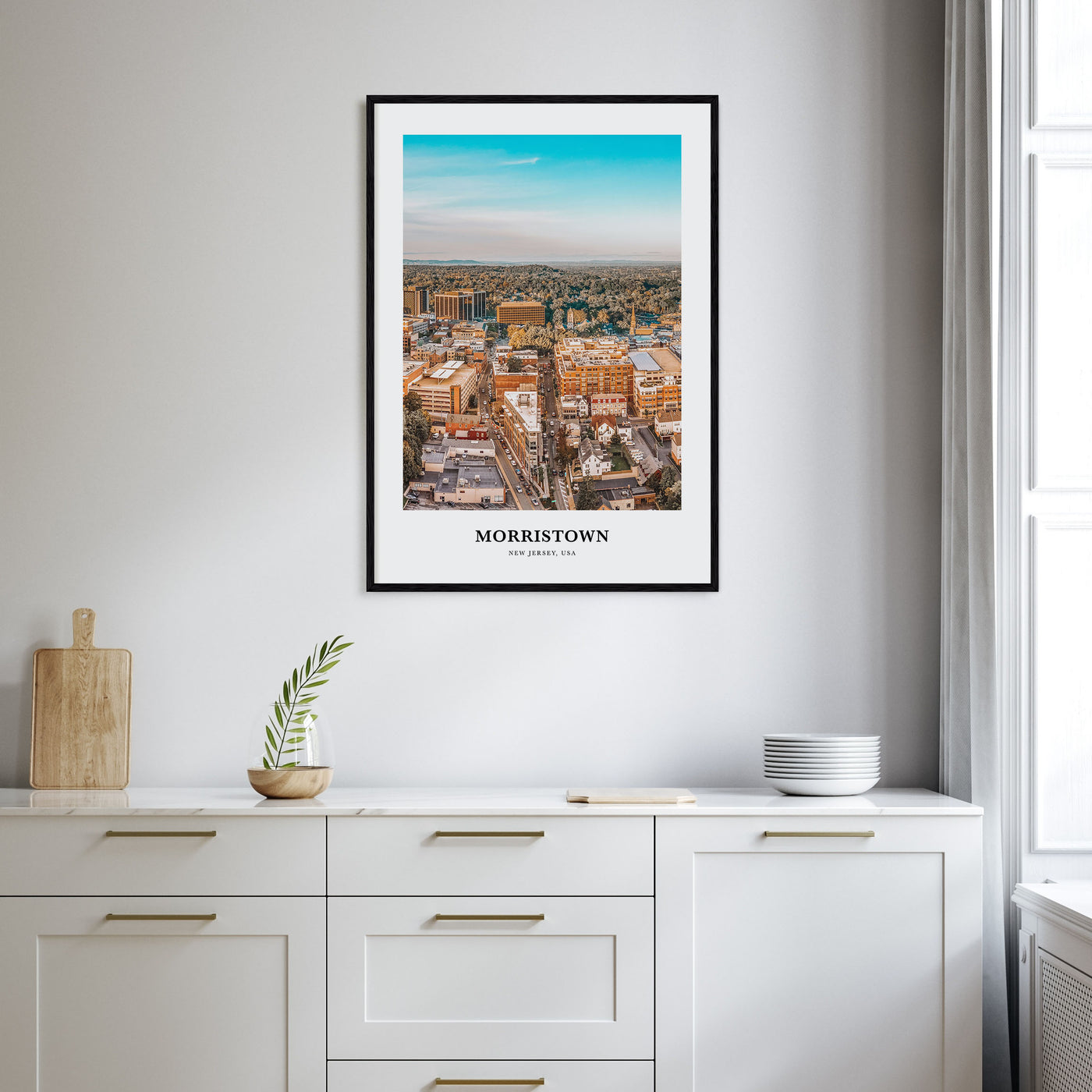 Morristown Portrait Color Poster