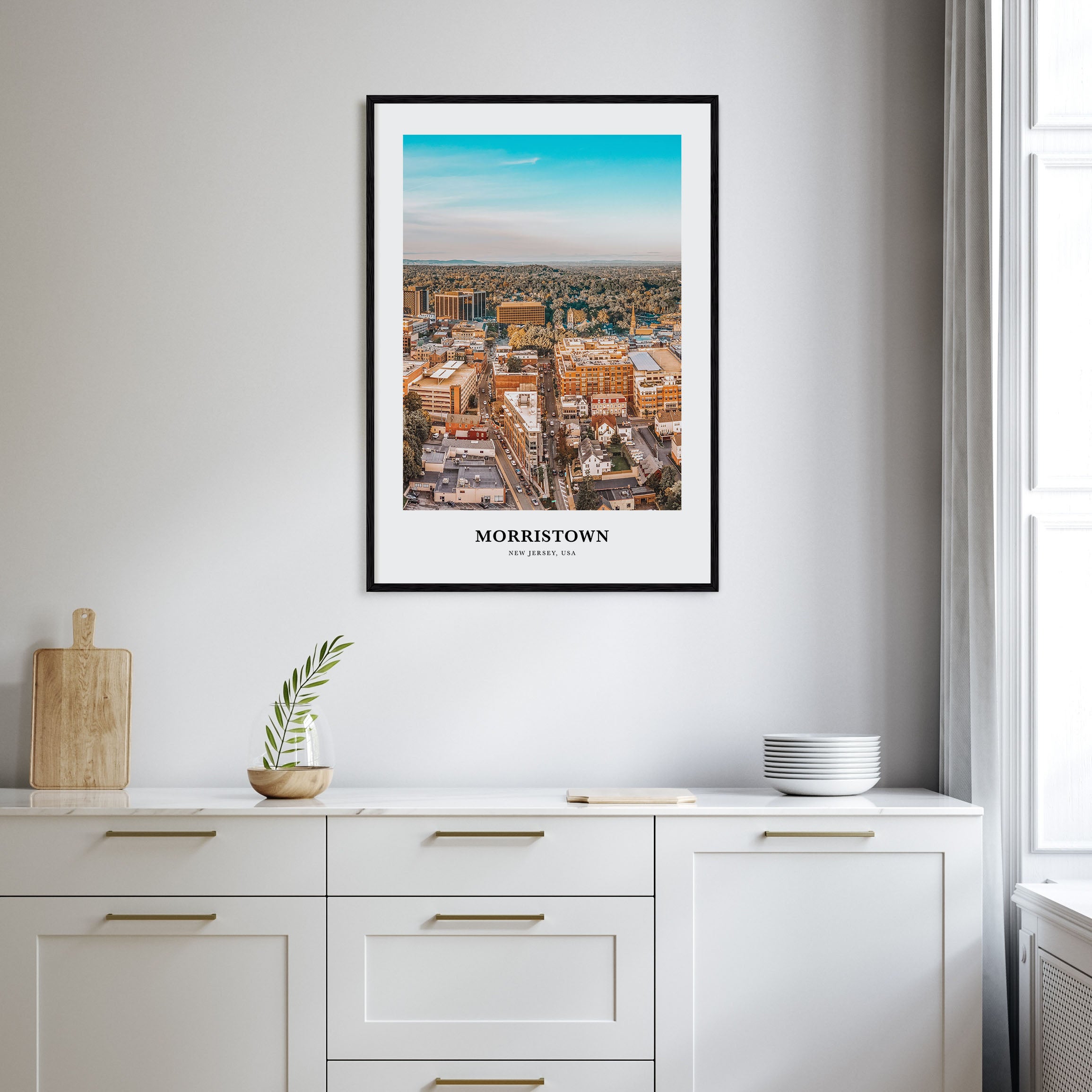 Morristown Portrait Color Poster