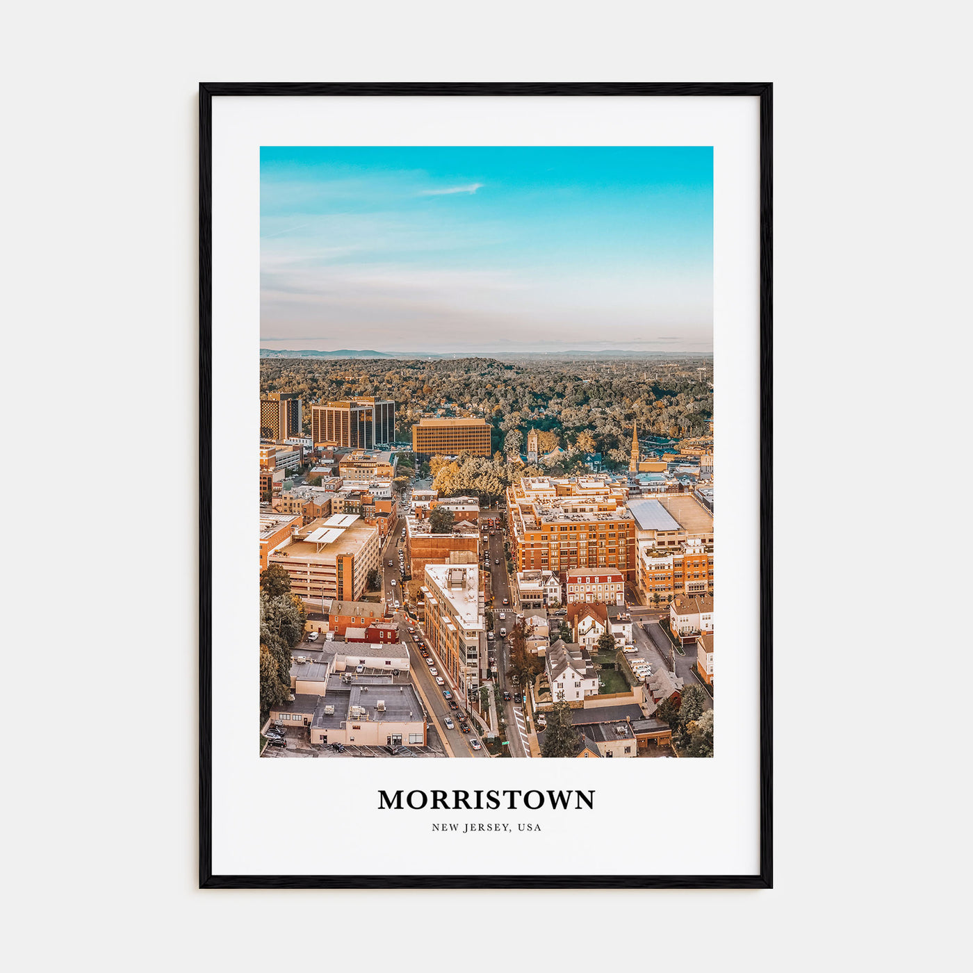Morristown Portrait Color Poster