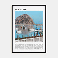 Morro Bay Travel Color Poster