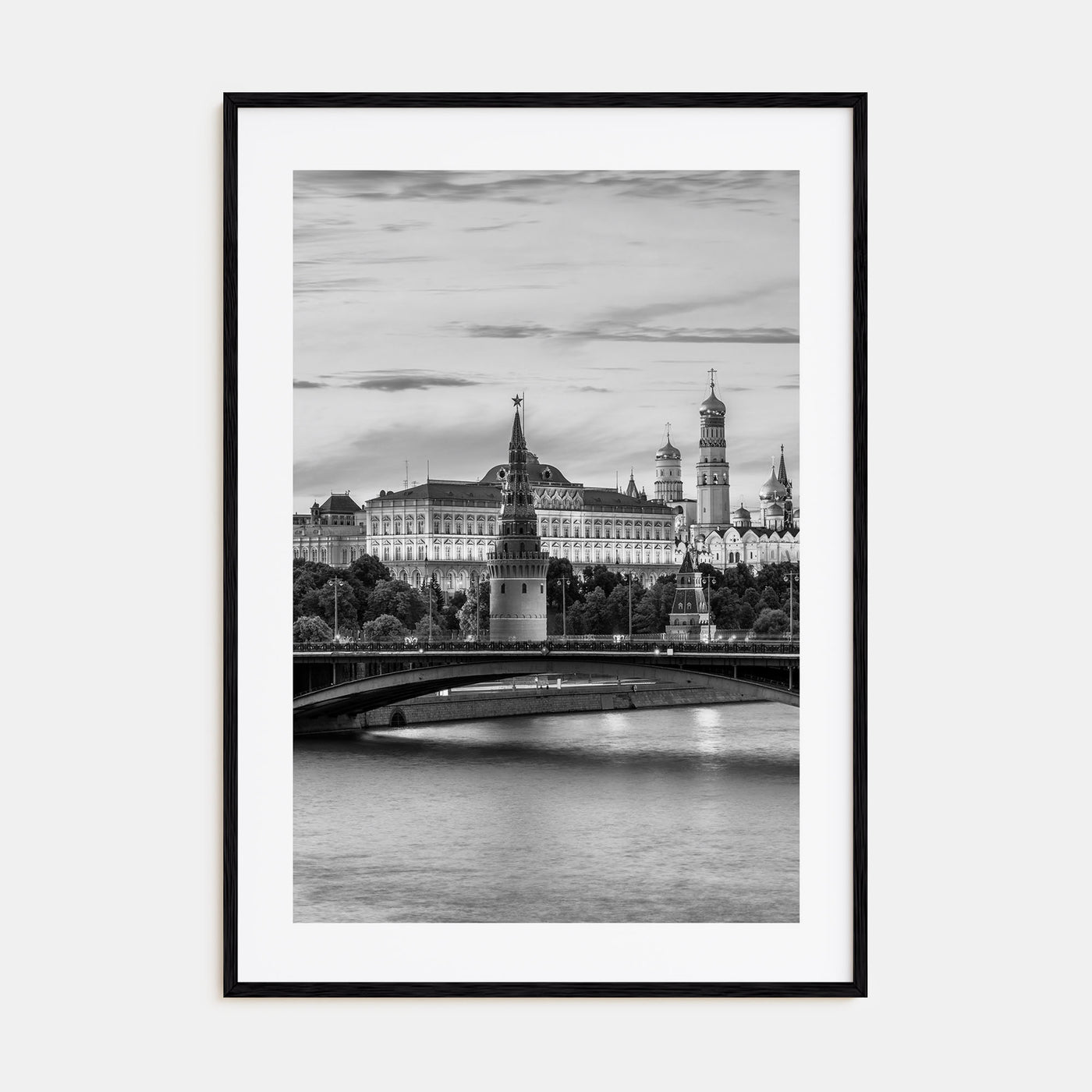 Moscow, Russia Photo B&W Poster