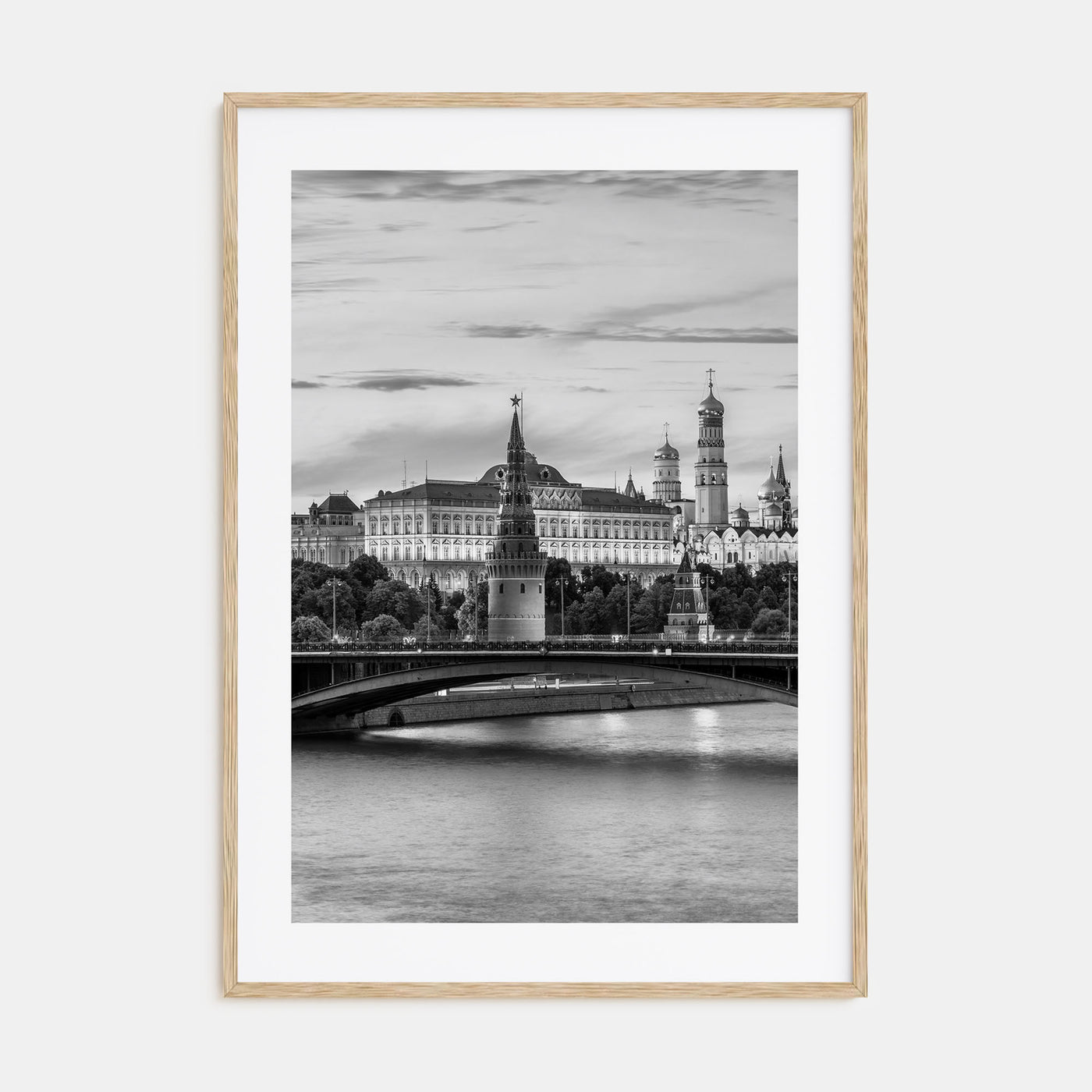 Moscow, Russia Photo B&W Poster