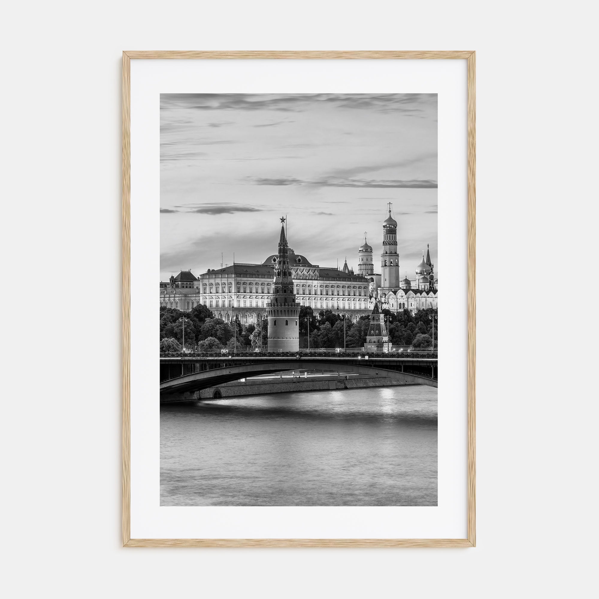 Moscow, Russia Photo B&W Poster