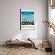 Mount Diablo Travel Color Poster