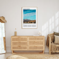 Mount Diablo Travel Color Poster