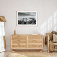 Mount Kilimanjaro Landscape B&W Poster