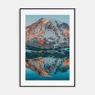Mount Rainier Photo Color No 2 Poster