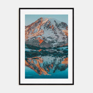 Mount Rainier Photo Color No 2 Poster