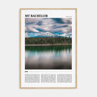 Mt. Bachelor Travel Color Poster