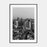 Mumbai Photo B&W Poster