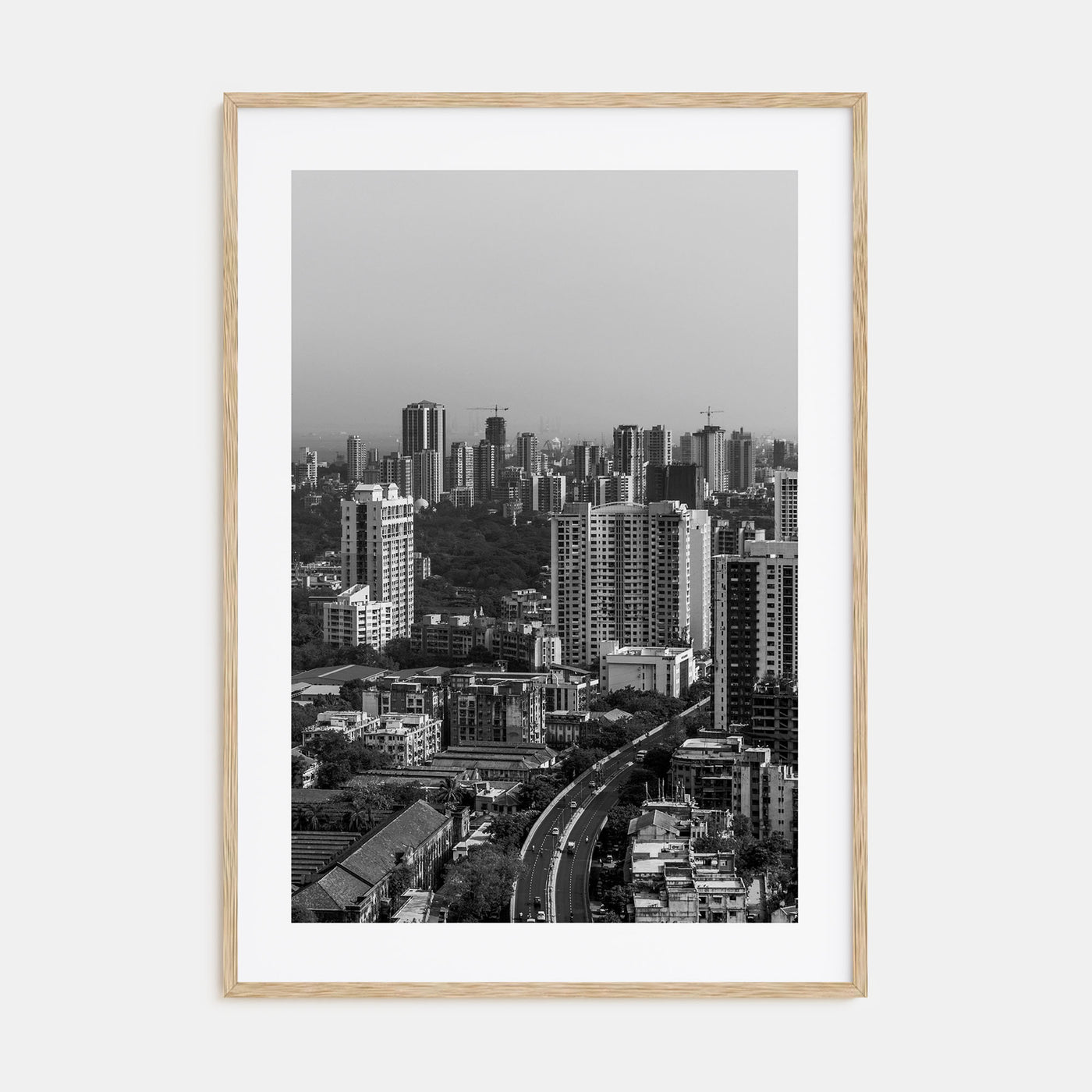 Mumbai Photo B&W Poster