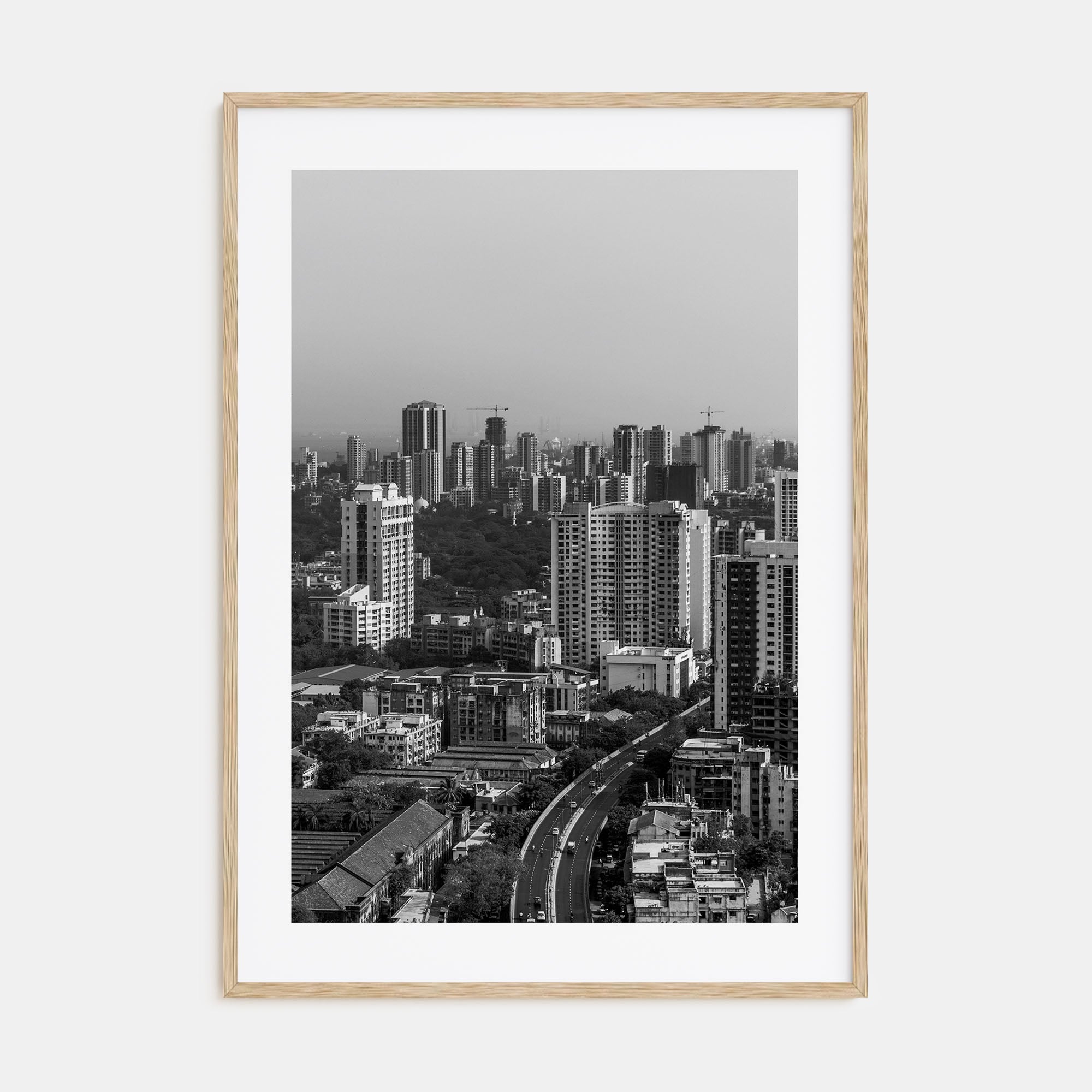 Mumbai Photo B&W Poster