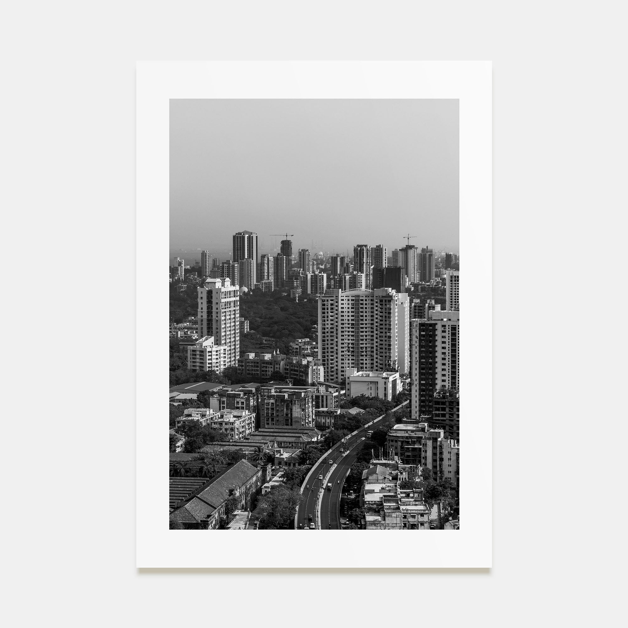 Mumbai Photo B&W Poster