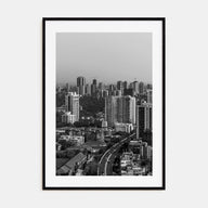 Mumbai Photo B&W Poster