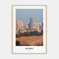 Mumbai Portrait Color Poster
