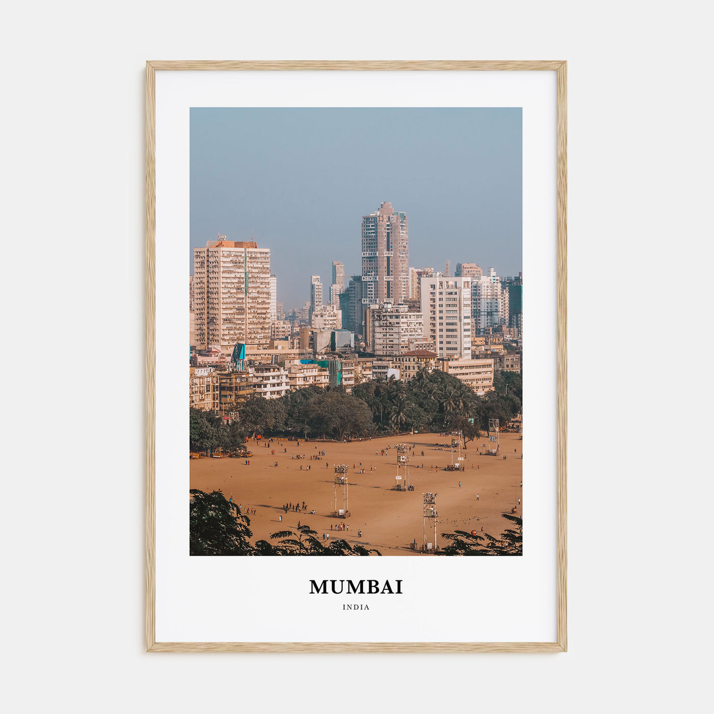 Mumbai Portrait Color Poster