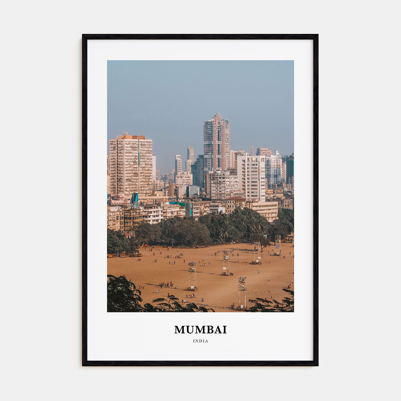 Mumbai Portrait Color Poster