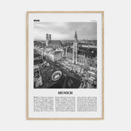 Munich Travel B&W No 1 Poster