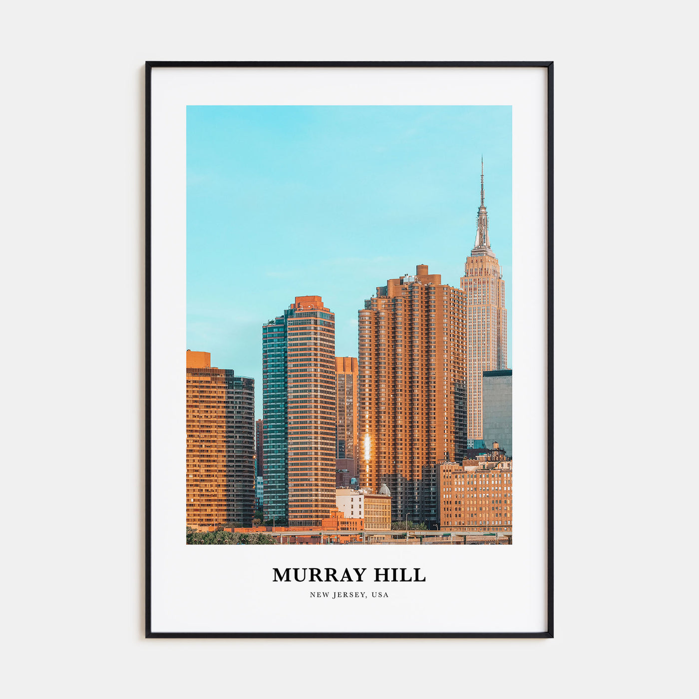 Murray Hill Portrait Color Poster
