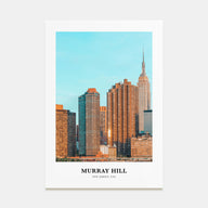 Murray Hill Portrait Color Poster