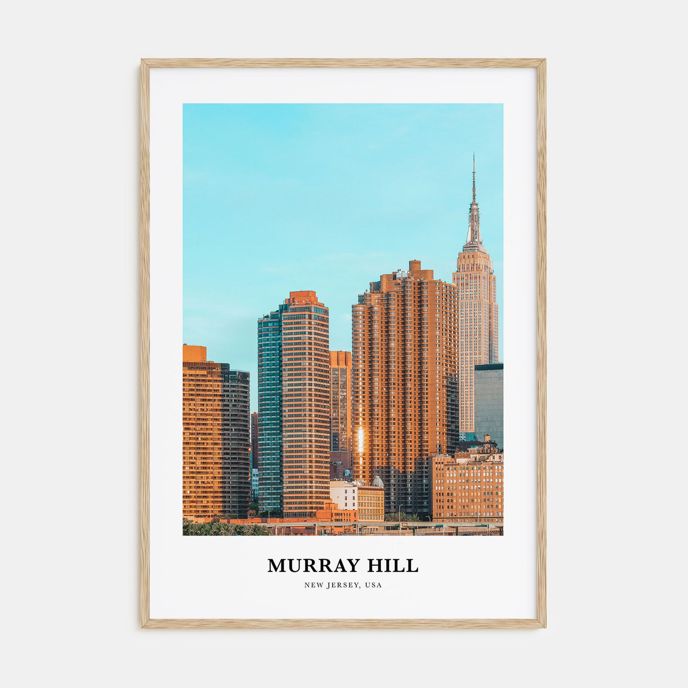 Murray Hill Portrait Color Poster