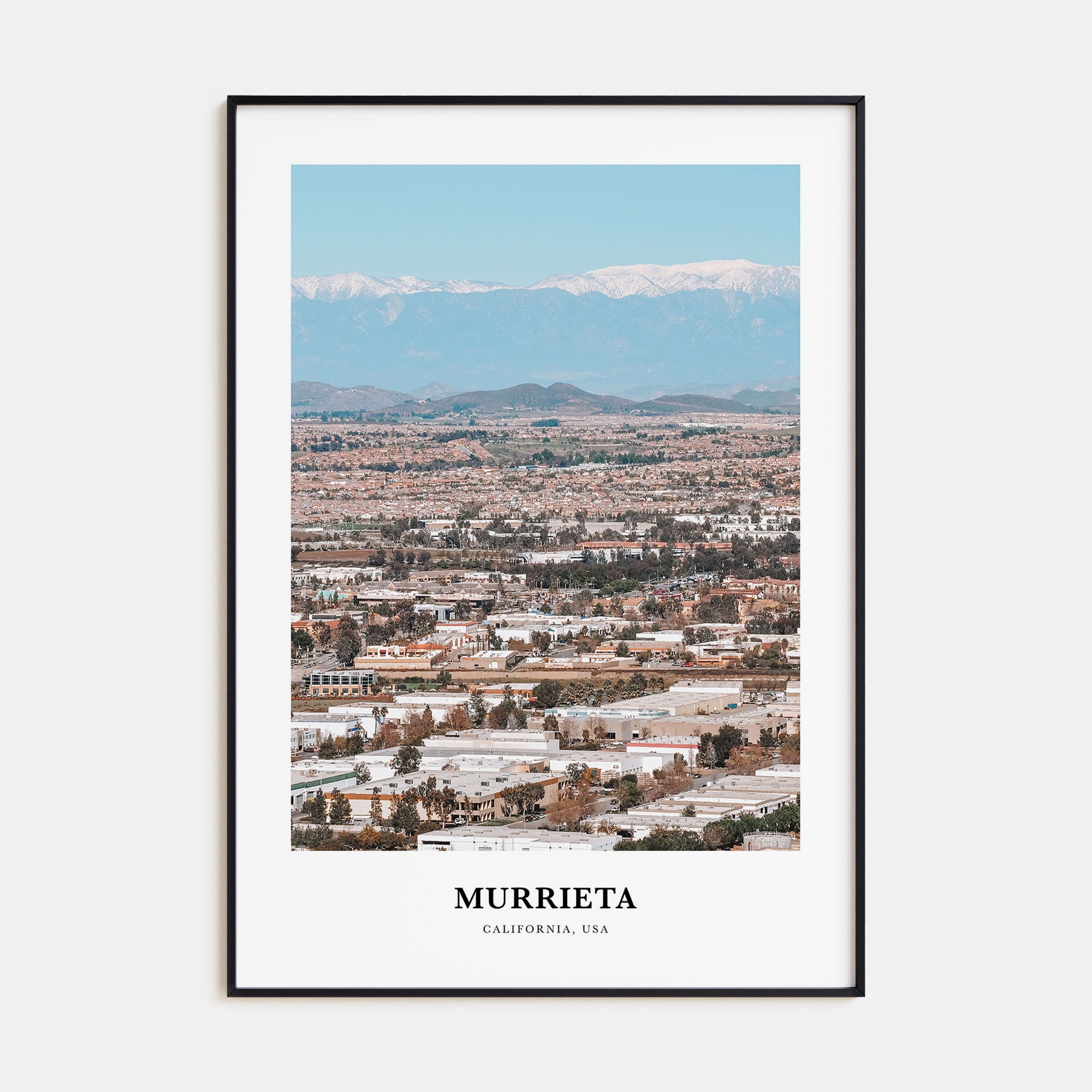 Murrieta Portrait Color Poster