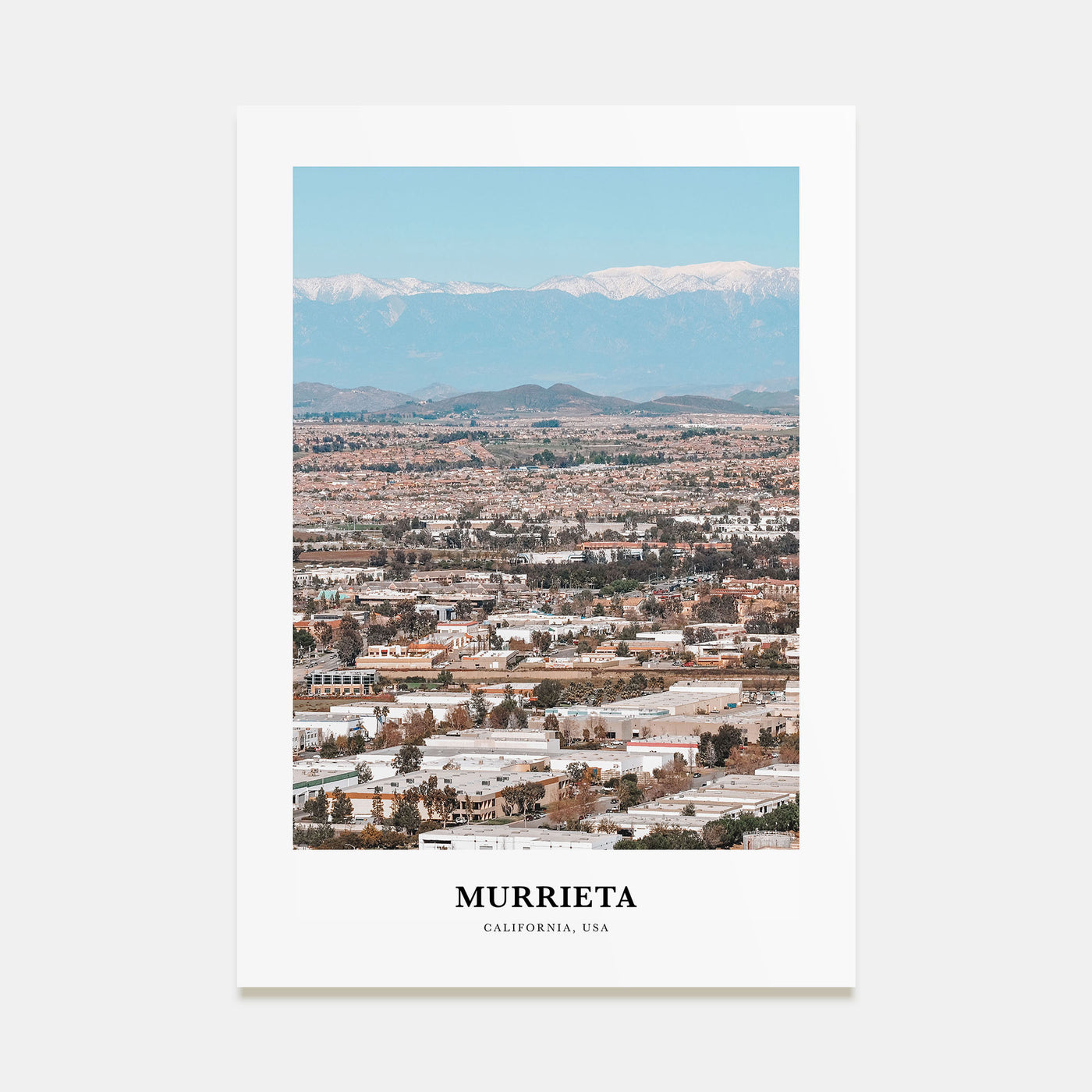 Murrieta Portrait Color Poster