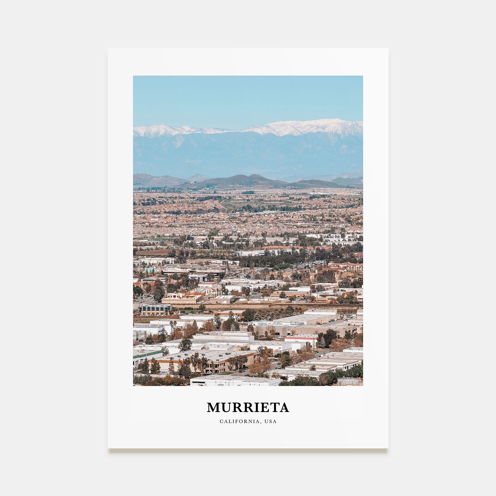Murrieta Portrait Color Poster