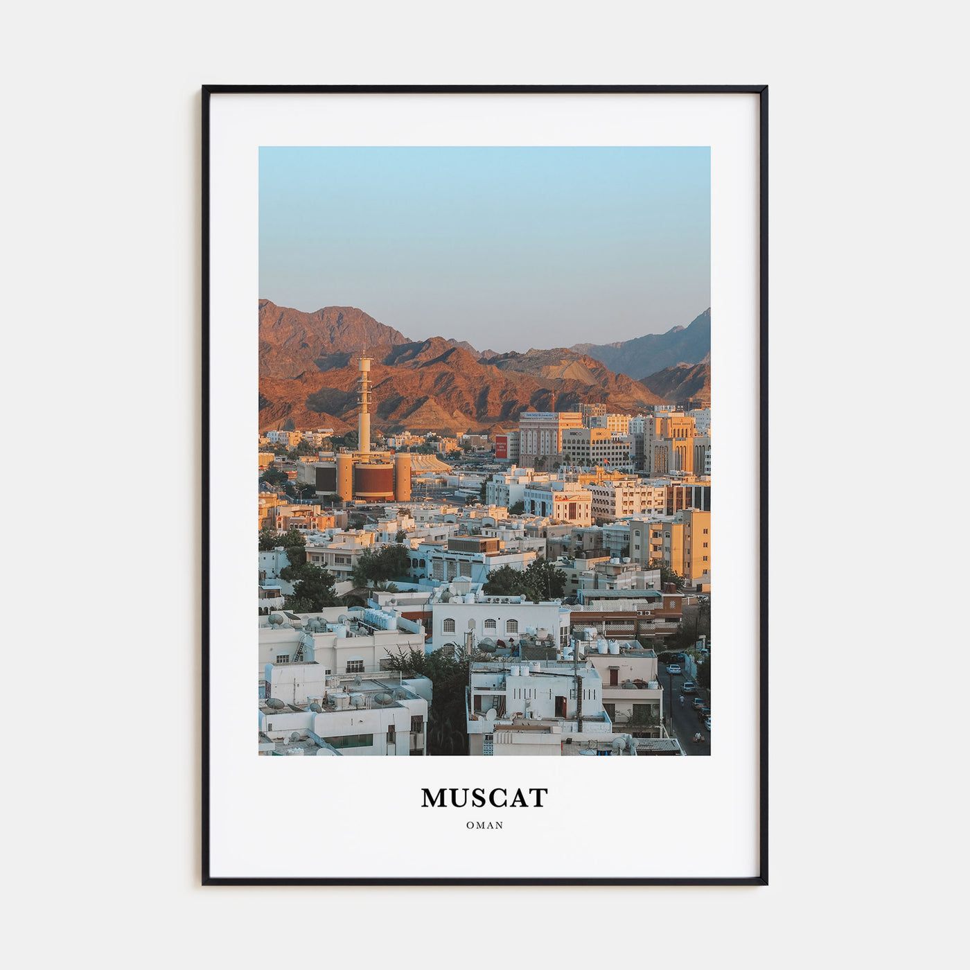 Muscat Portrait Color Poster