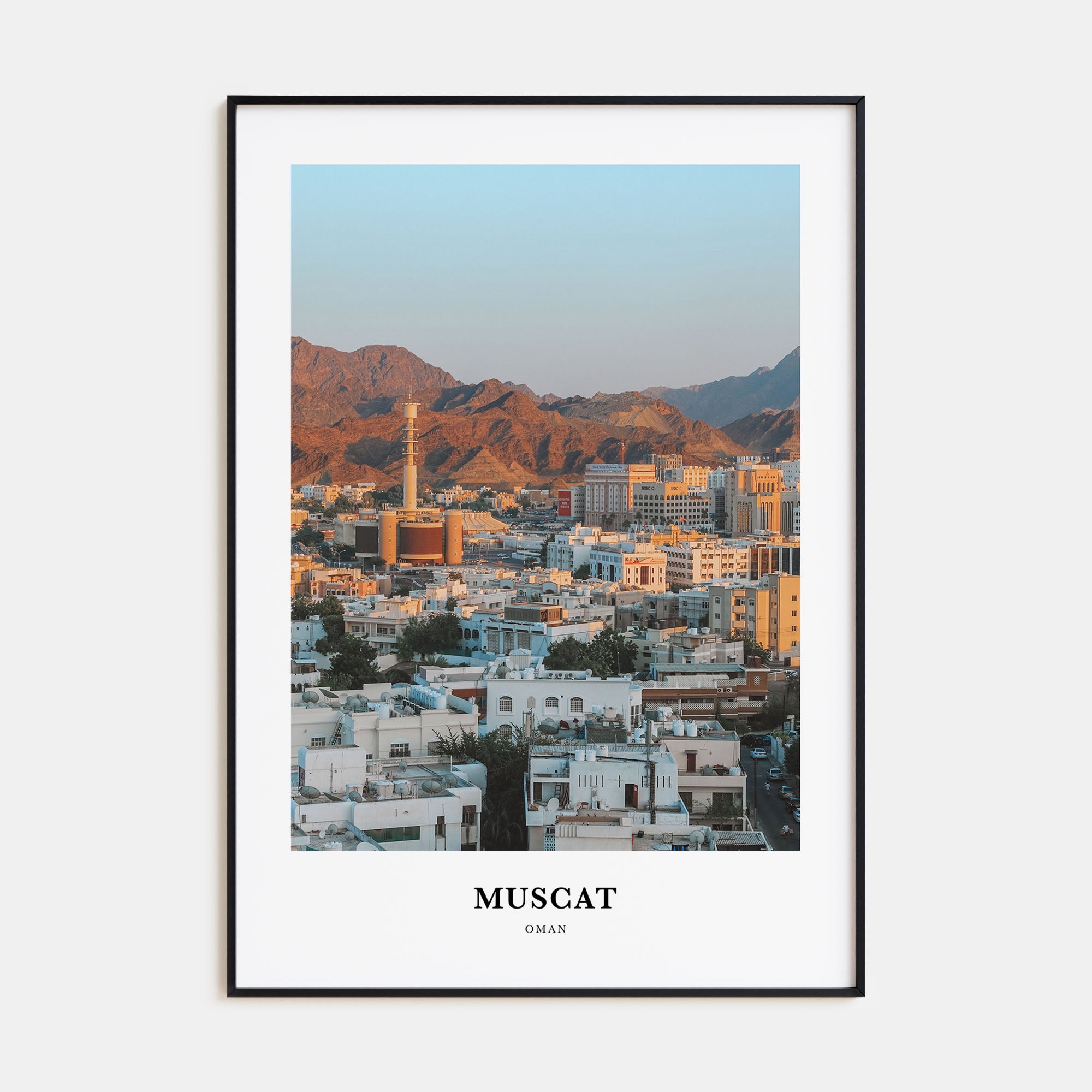 Muscat Portrait Color Poster