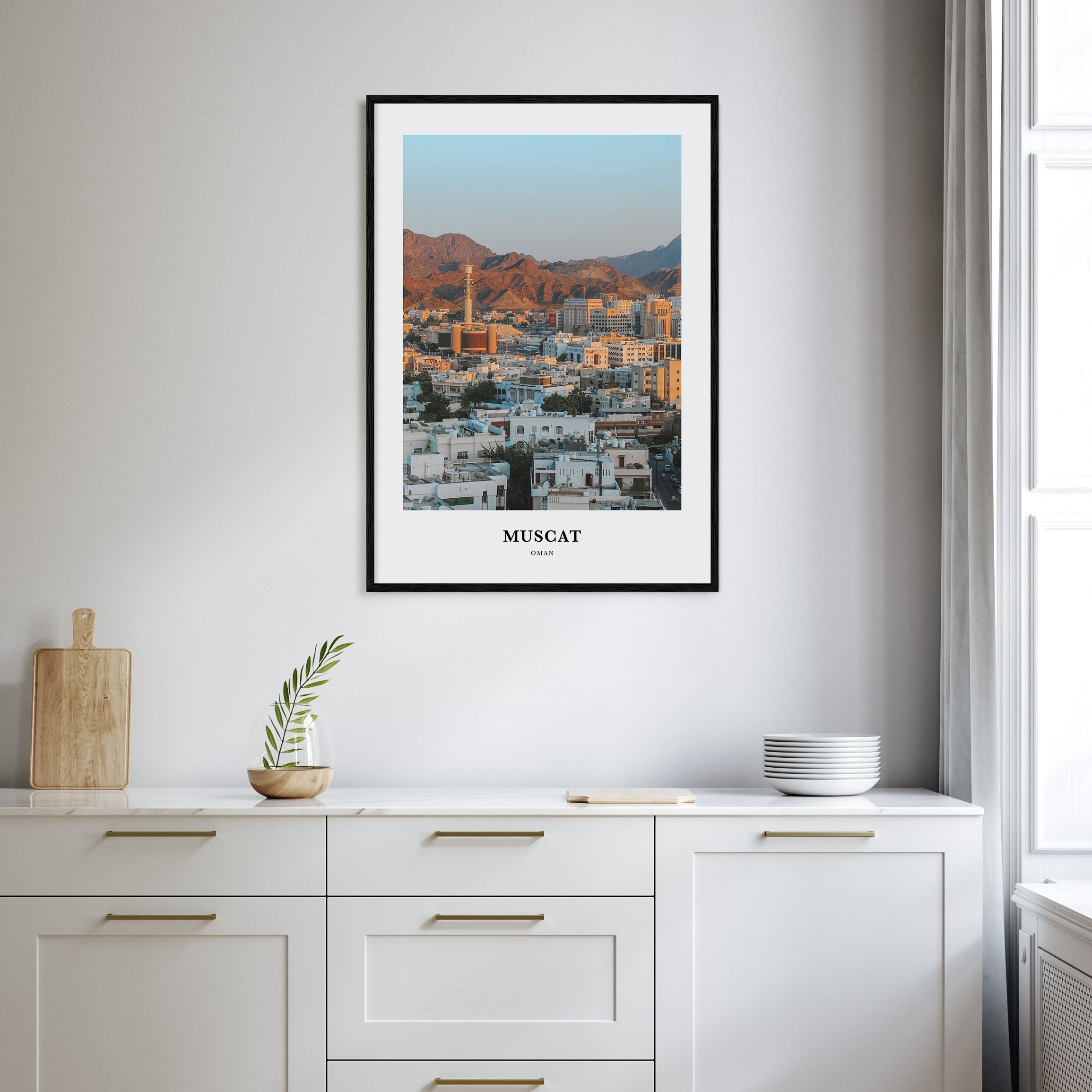 Muscat Portrait Color Poster