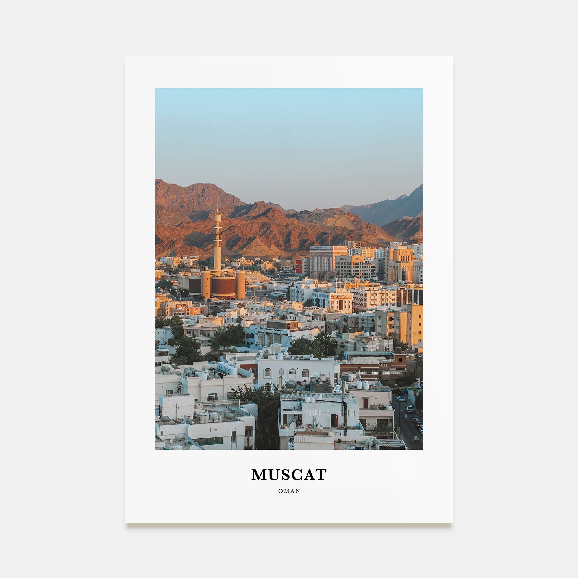 Muscat Portrait Color Poster