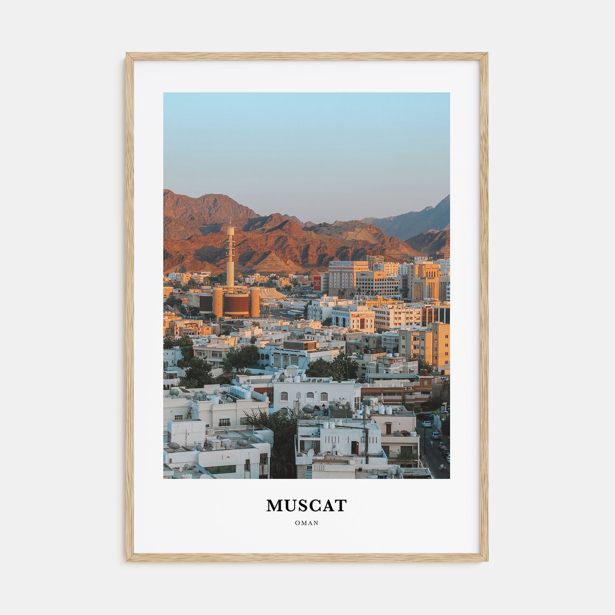 Muscat Portrait Color Poster