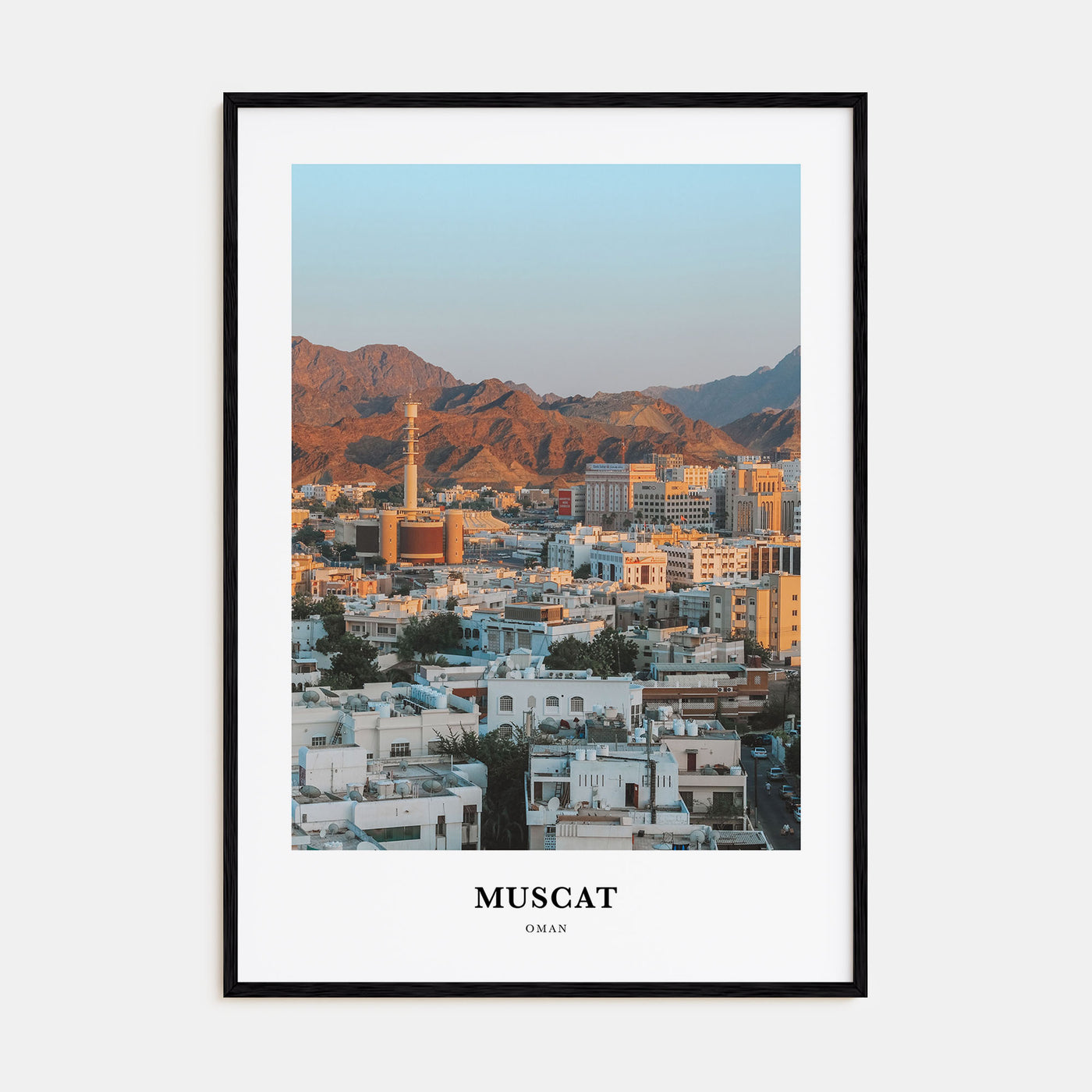 Muscat Portrait Color Poster