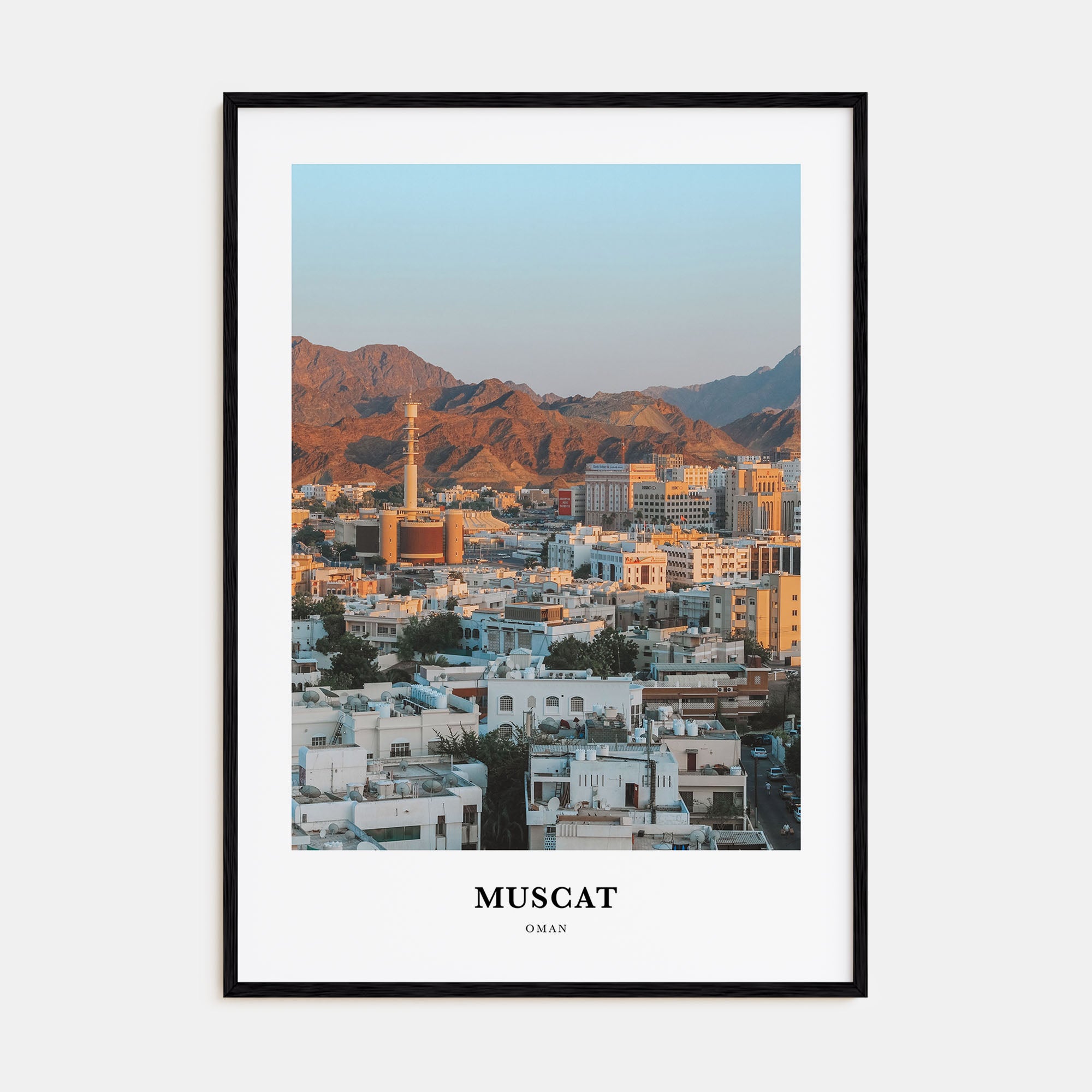 Muscat Portrait Color Poster