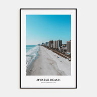 Myrtle Beach Portrait Color Poster