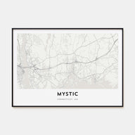 Mystic Map Landscape Poster
