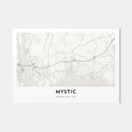 Mystic Map Landscape Poster
