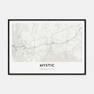 Mystic Map Landscape Poster